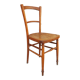 Decorated seated bistro chair