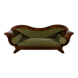 Canapé en Ronce d’Acajou, - fin