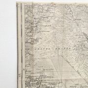 Carte ancienne estuaire Loire St Nazaire fin XIXème