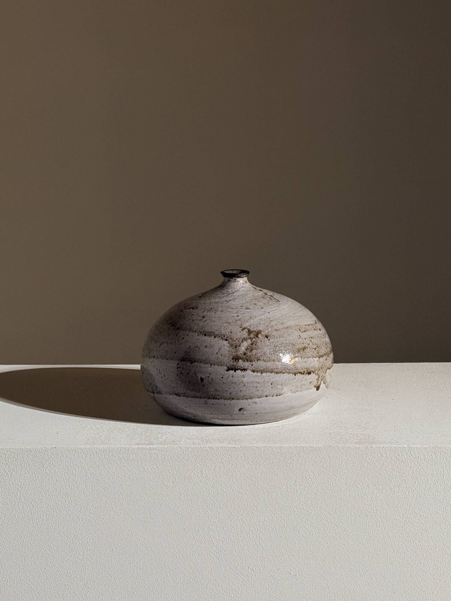 Stoneware vase, France, circa 1960