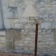 Floor lamp, vintage 80's reading light in elm burrier style, designed by robert de schuytener