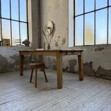 Solid oak farmhouse table 180 cm