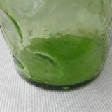 Vintage molded glass decanter