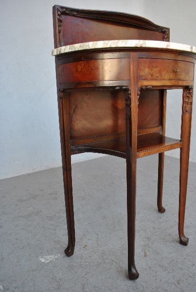 Pair of nightstands time 1900 Art nouveau
