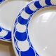4 assiettes plates de Digoin Sarreguemines modèle dorothy