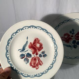 Art Deco service, Digoin Sarreguemines model, canes