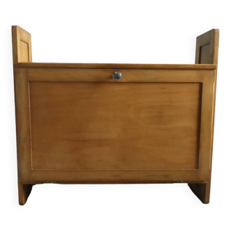 Light wooden wall secretary from the 60s