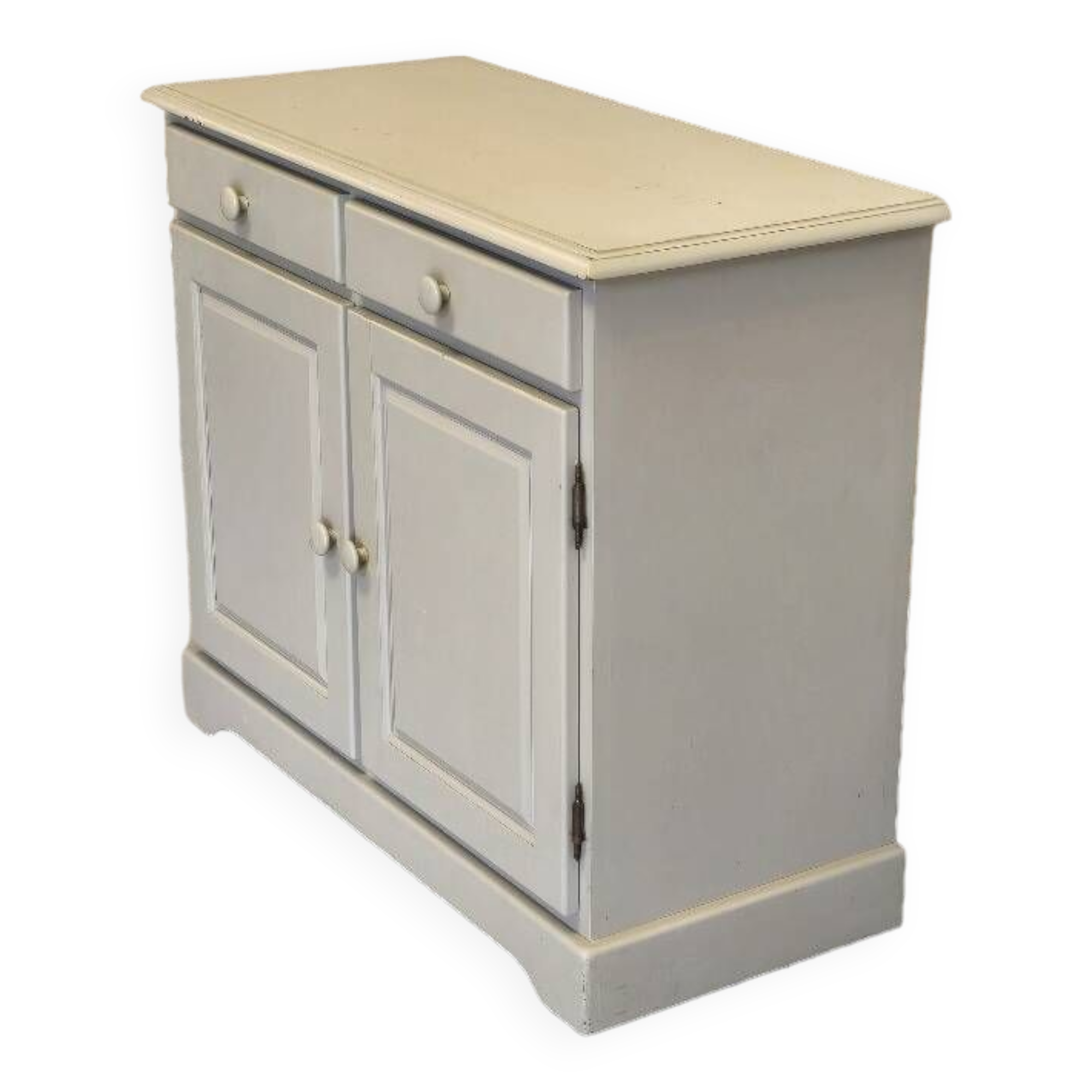 Gray pine sideboard