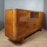 Art Deco walnut style sideboard