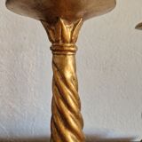 Pair of giltwood lamp feet