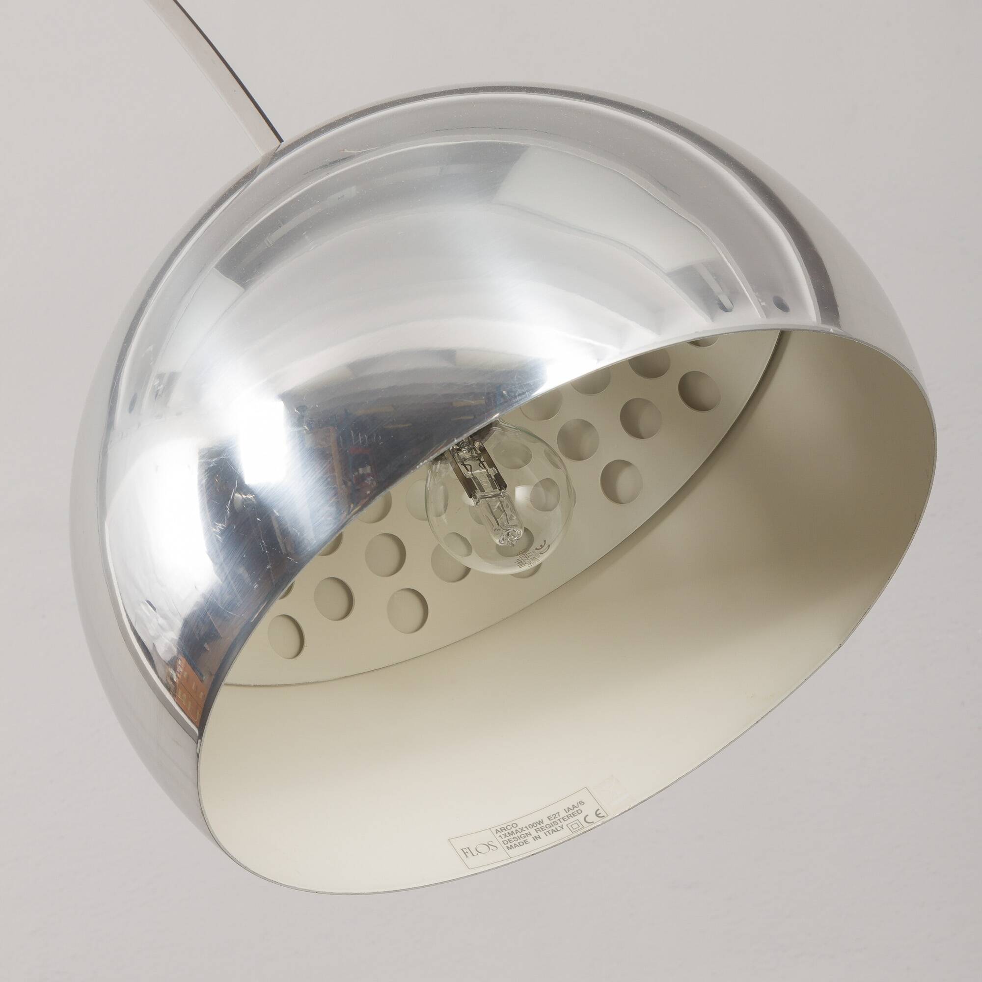 Italian floor lamp "Arco" by Achille & Pier Giacomo Castiglioni for Flos