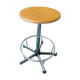 Tabouret industriel tournant
