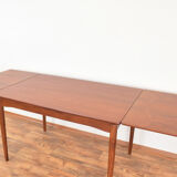 Mid-Century Danish Teak Extendable Dining Table, 1960s.