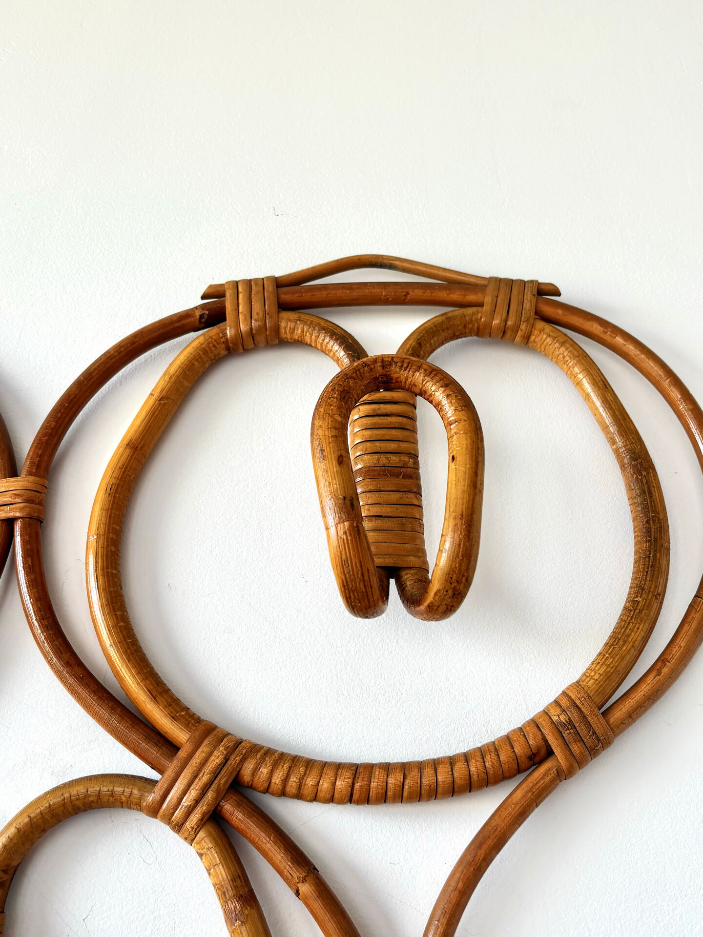 Franco Albini rattan coat rack 1960