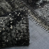 Tapis oriental blanc & noir 311x213