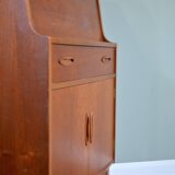 Vintage Midcentury 'Jentique' Teak Bureau / Cabinet Chest. Delivery. Modern