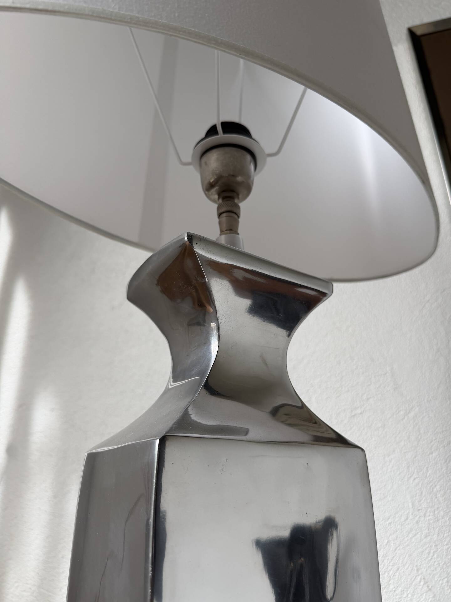 XL lamp made of aluminium 1980