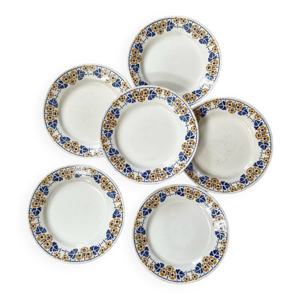 Assiettes en faïence