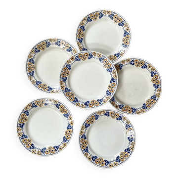 Antique earthenware plates