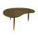 Table basse tripode années 50/60 forme rein Skai noir