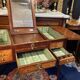 18th-century hairdresser with Louis XVI marquetry decoration.