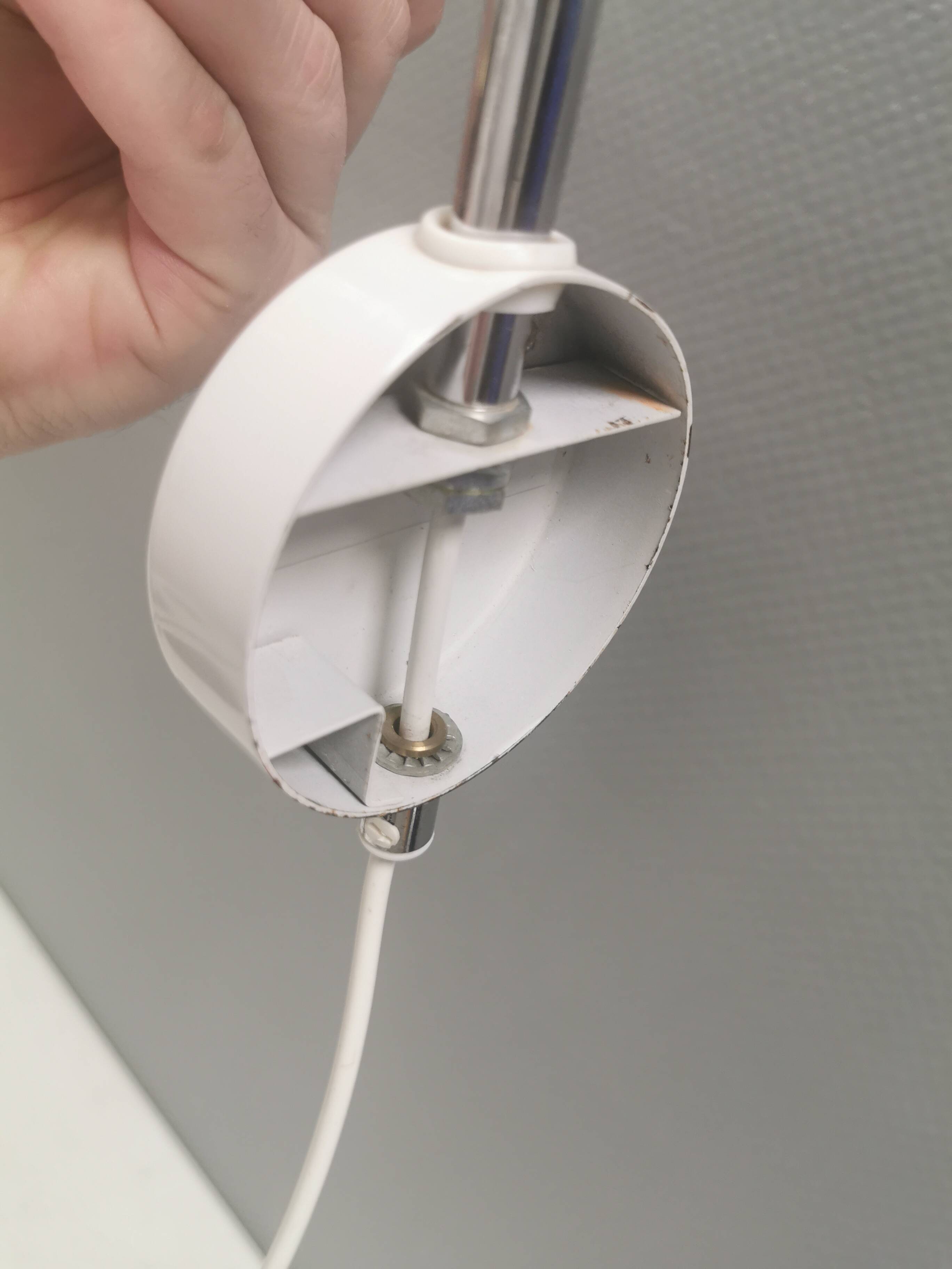 Wall lamp, by Anders Pehrsson in the 1960s for Ateljé Lyktan. Model Simris