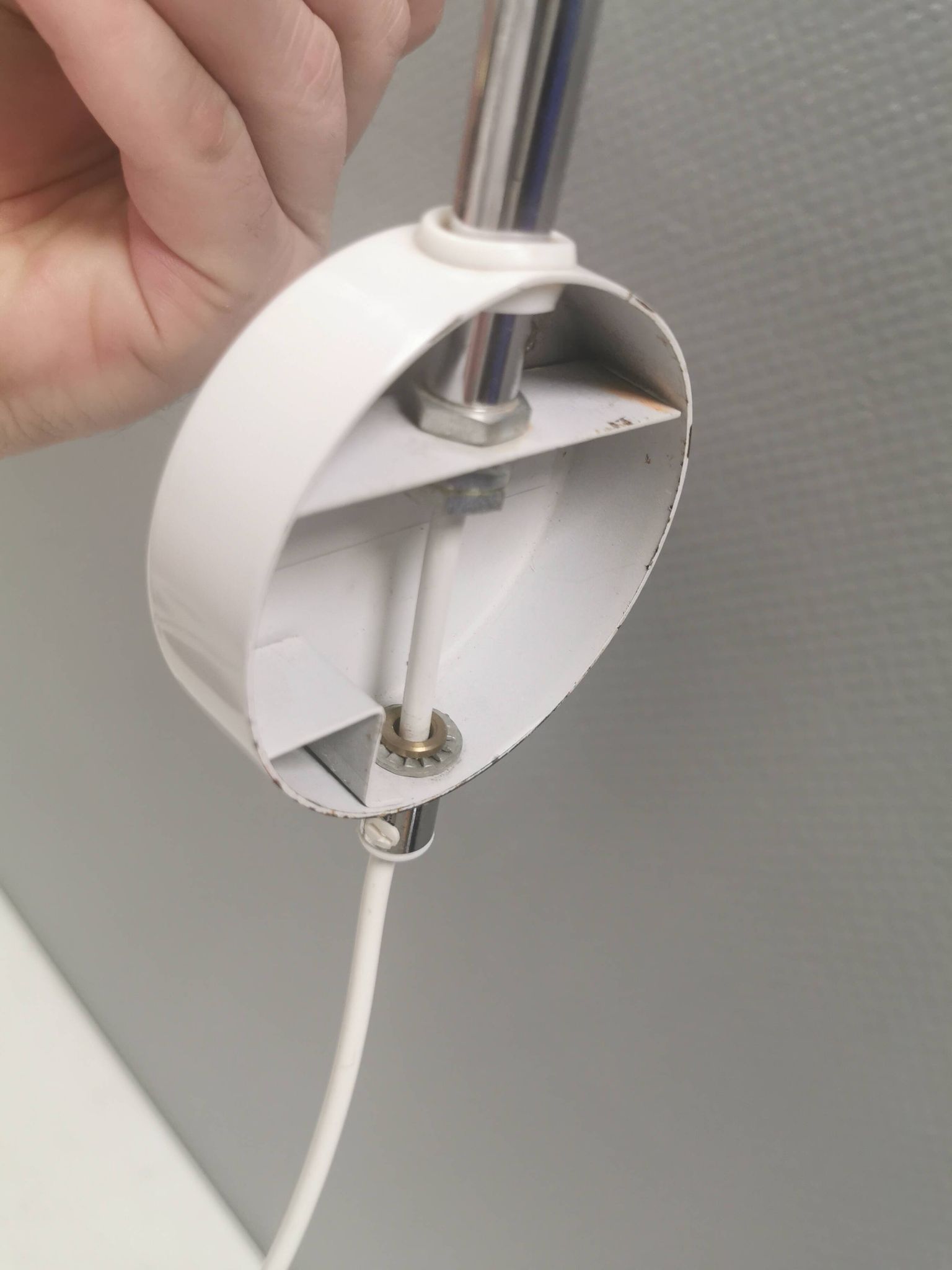 Wall lamp, by Anders Pehrsson in the 1960s for Ateljé Lyktan. Model Simris
