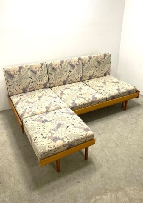 Jiràk sofa bed by TATRA to Renovate, Czech Vintage 1960s