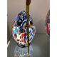 Contemporary Murano Glass Style Venetian Multicolored Millefiori Murrine Table Lamp