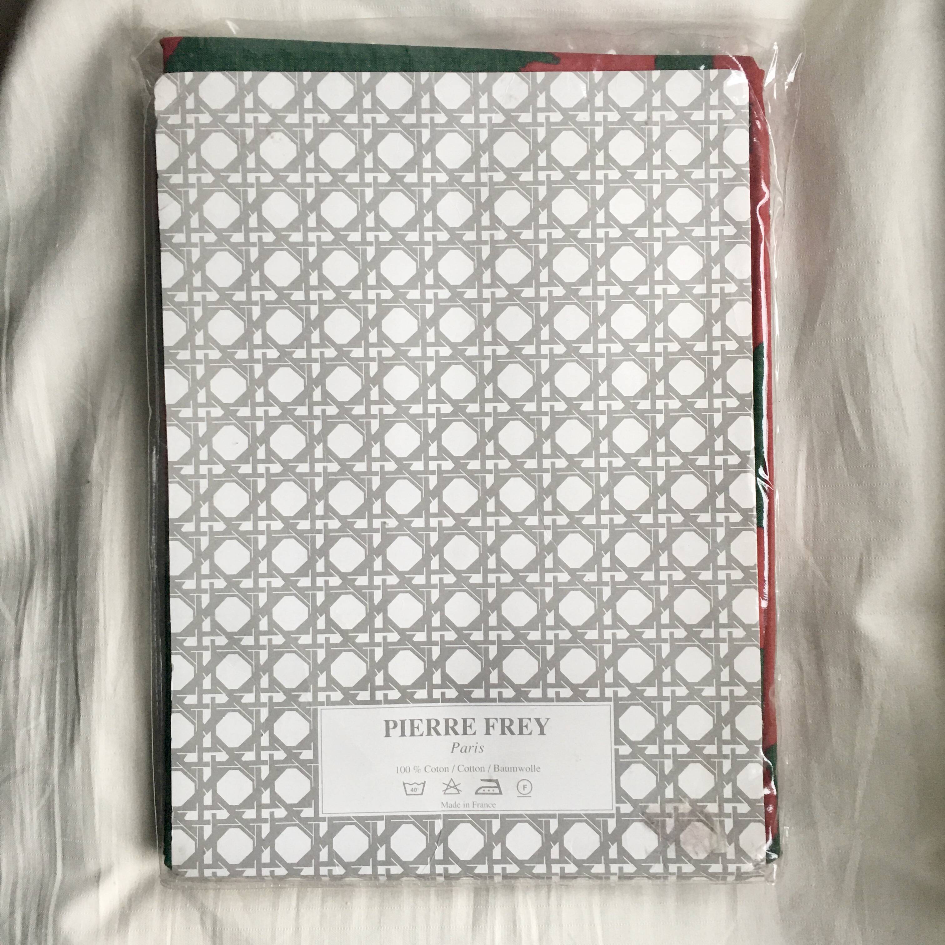 New Tablecloth Pierre Frey Red & Green 178 x 280 cm