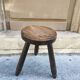 Brutalist tripod stool