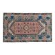 1970s Vintage Turkish Handmade Wool & Cotton Pink Area Rug