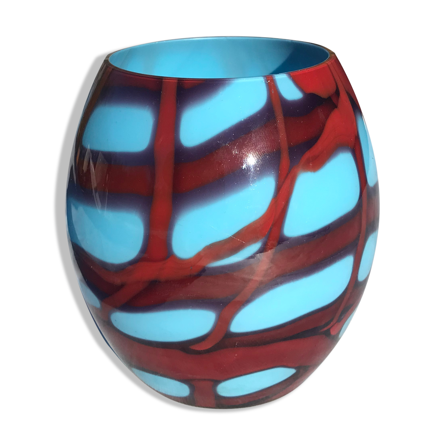 Art Deco glass vase