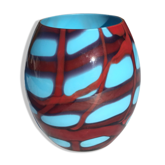 Art Deco glass vase