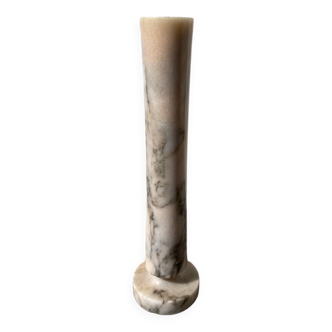 Pink marble vase 1980