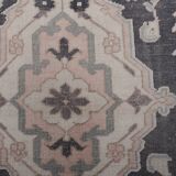 Vintage Turkish Oushak Rug Handwoven 98x680 cm