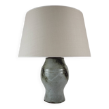 Lampe en grès signée Chantal et Thierry Robert 1960's