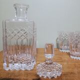 Service à whisky en cristal 5 pièces