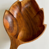 Plat en bois artisanal