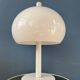 Lampe de table champignon vintage blanche Dijkstra style spatial