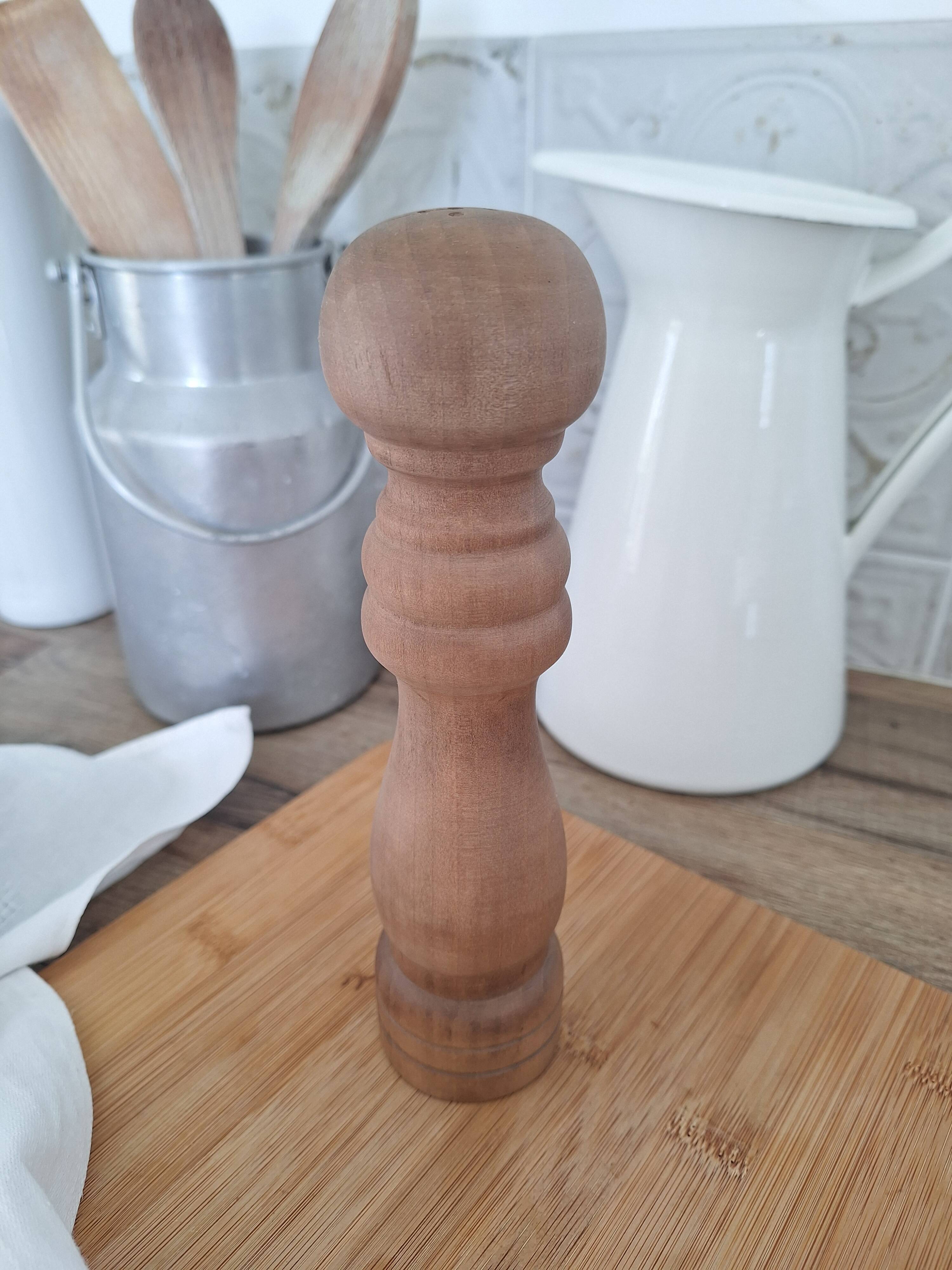 Wooden salt shaker