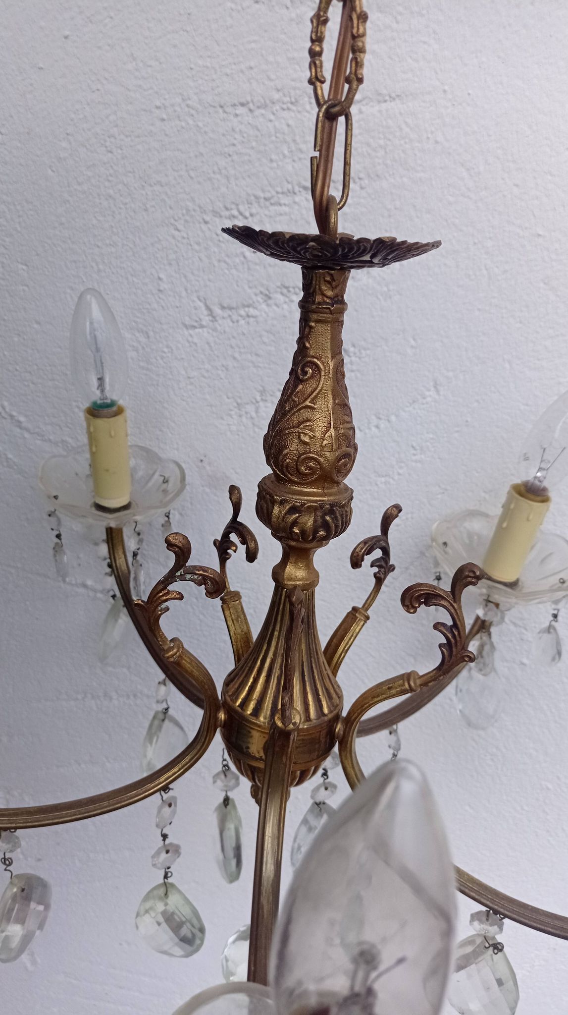 Tassel chandelier