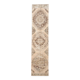 3x13 Persian Cream & Brown Oriental Vintage Runner Rug, 91x392Cm