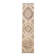3x13 Persian Cream & Brown Oriental Vintage Runner Rug, 91x392Cm