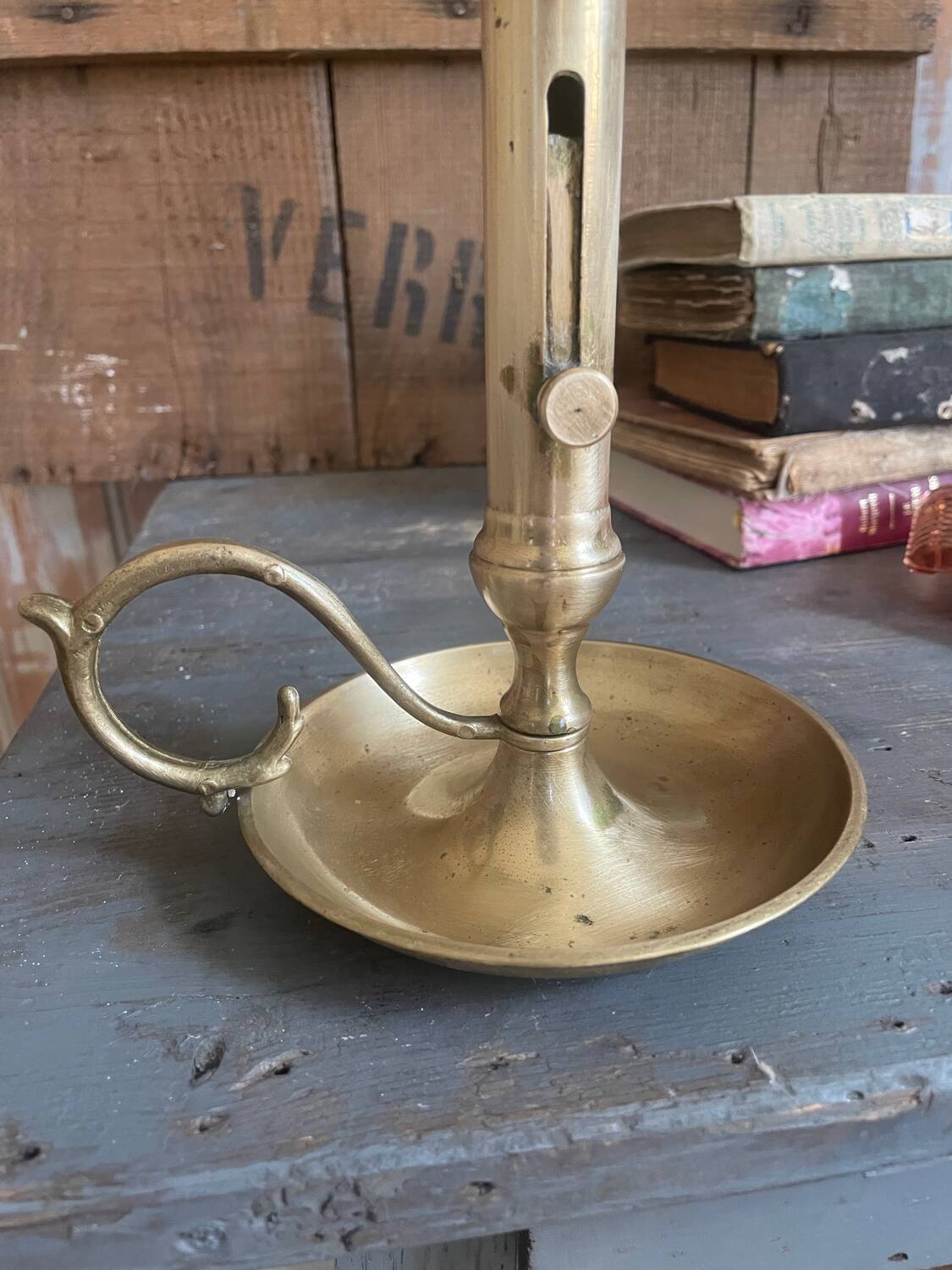 “Cellar Rat” Candle Holder