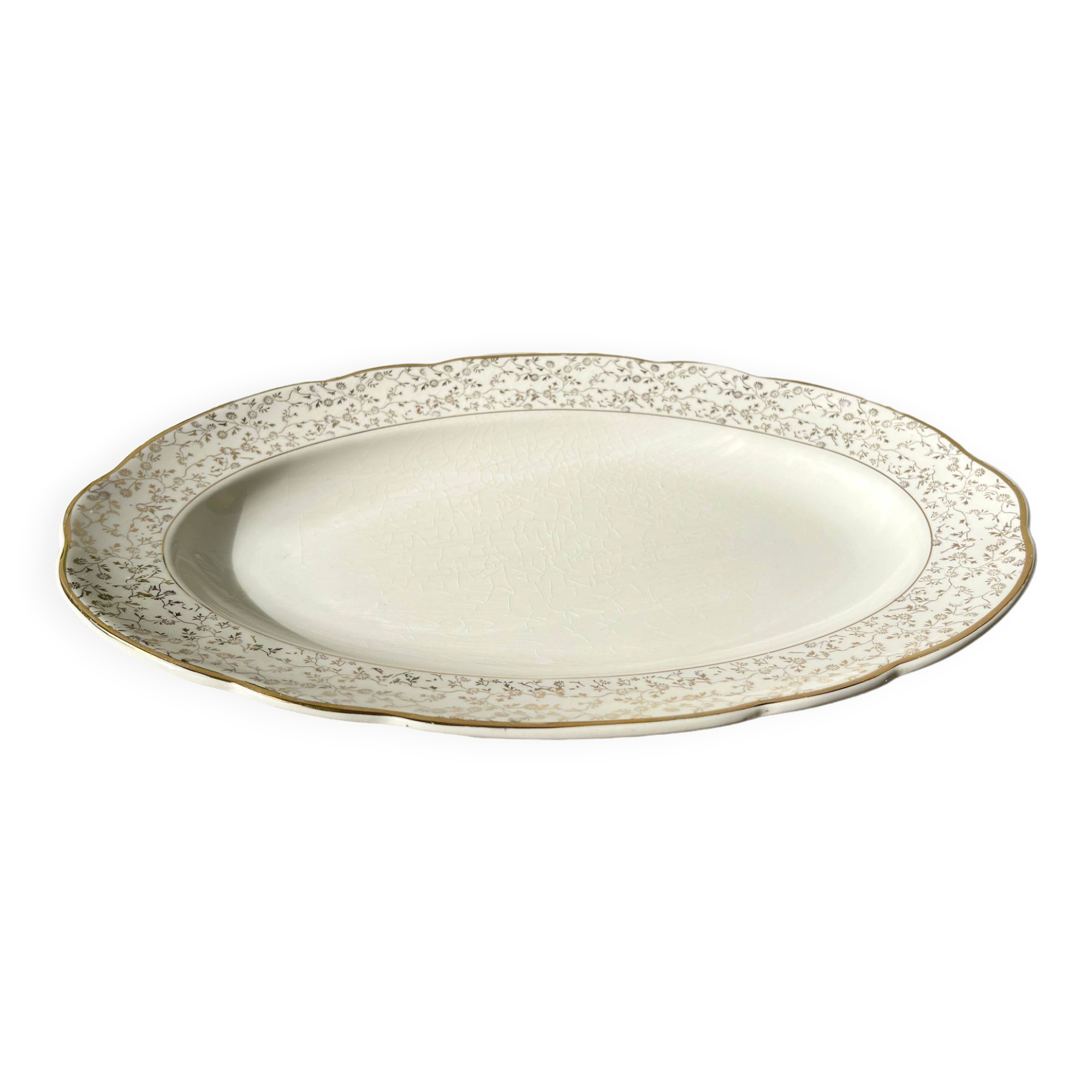 1 plat plat ovale Villeroy et Boch série Palermo | Selency
