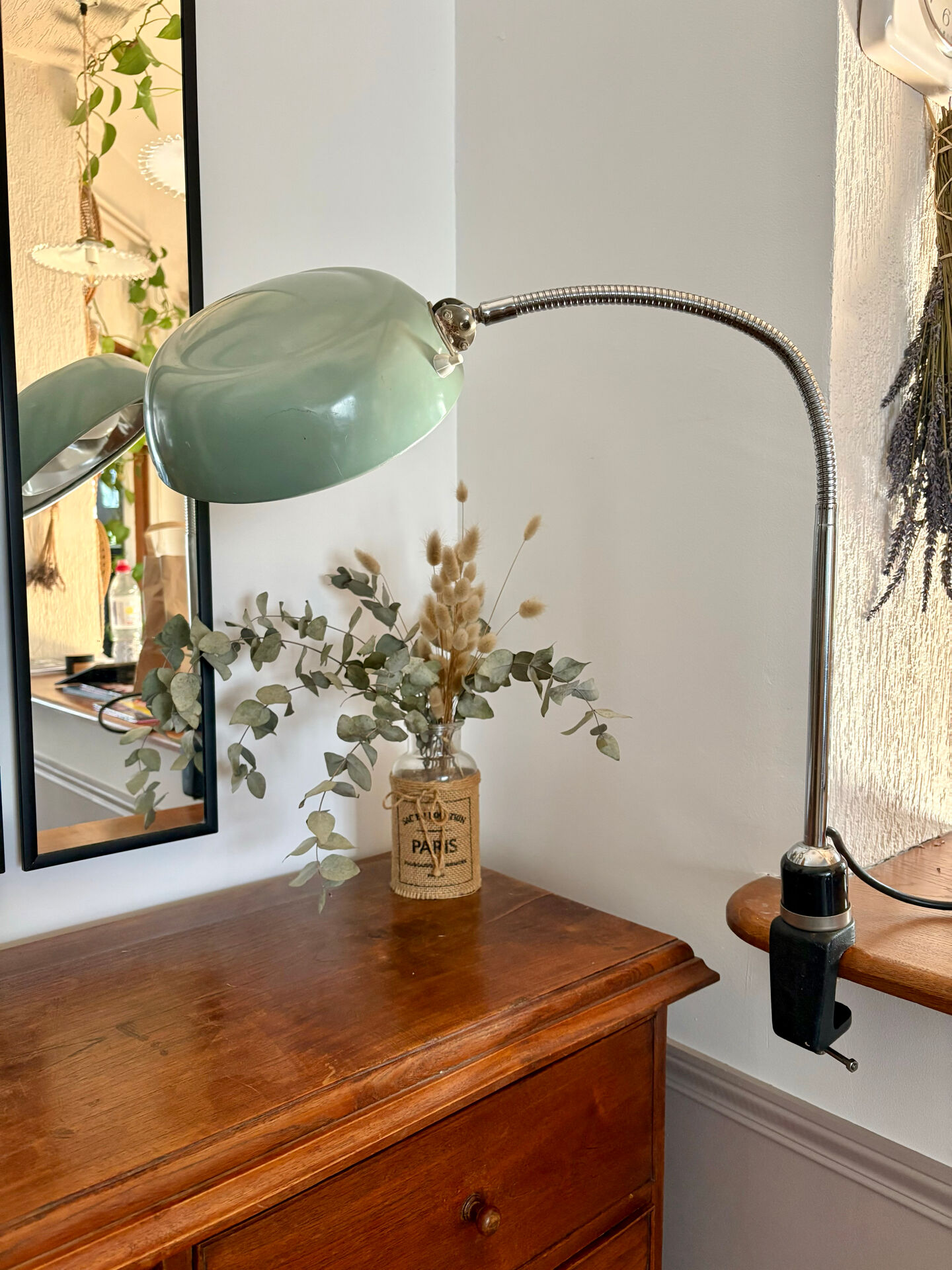 Vintage industrial workshop architect lamp
