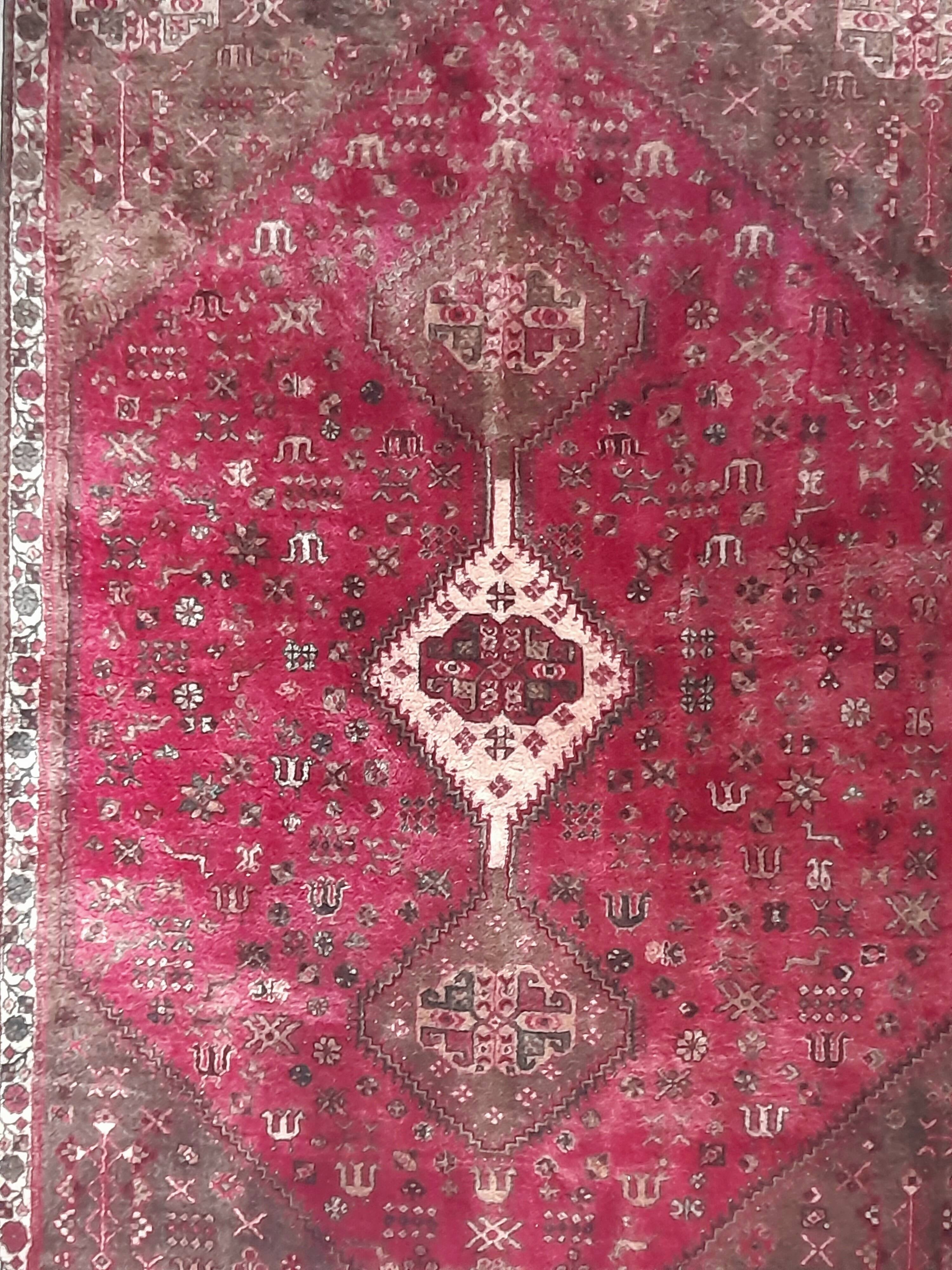 Grant tapis Gashgai 294 x 188 cm