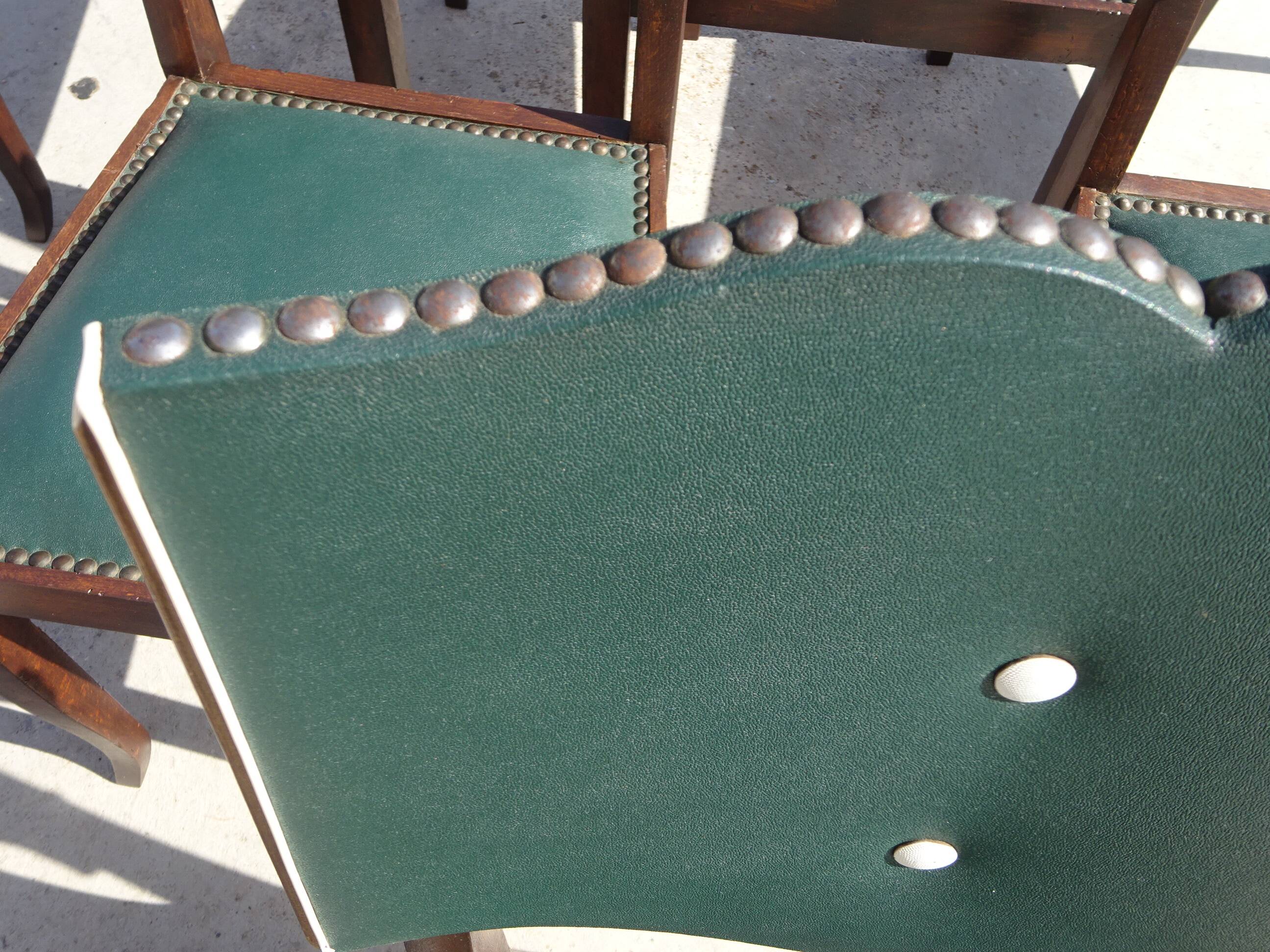 Restored Art Deco chairs, the 6.