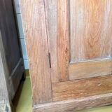 Breton display cabinet in pitch pine